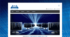 Desktop Screenshot of comtronics.lk