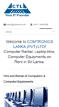 Mobile Screenshot of comtronics.lk