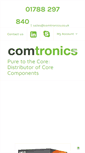 Mobile Screenshot of comtronics.co.uk
